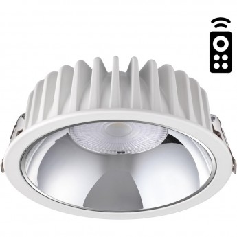 Встраиваемый диммируемый свеильник NOVOTECH с пультом ДУ 358301 IP20 LED 3000-6500K 20W MARS Встраиваемый диммируемый свеильник NOVOTECH с пультом ДУ 358301 IP20 LED 3000-6500K 20W MARS