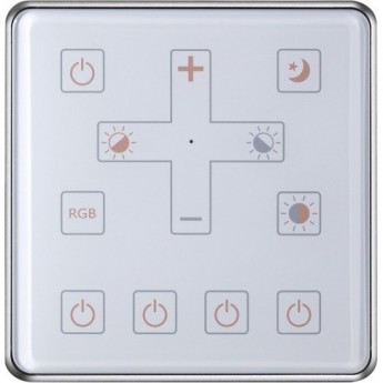 Беспроводной пульт дистанционного управления NOVOTECH 359393 PULT NT24 000 GLAT (2.4G) для арт. 359362-359377 IP20 белый Беспроводной пульт дистанционного управления NOVOTECH 359393 PULT NT24 000 GLAT (2.4G) для арт. 359362-359377 IP20 белый