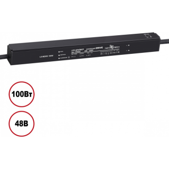 Драйвер NOVOTECH 359505 DRIVE NT25 000 IP20 100W 48V черный Драйвер NOVOTECH 359505 DRIVE NT25 000 IP20 100W 48V черный
