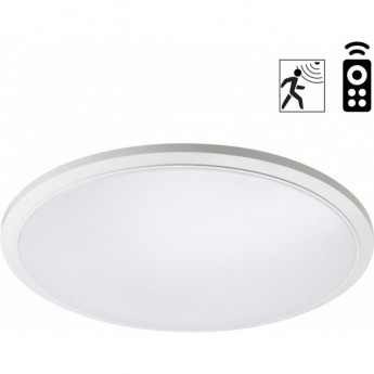 Светильник накладной NOVOTECH OVER 359208 NT23 326 IP43 LED 36W 170-265V 3240Лм 3000-6000К диммируемый с датчиком движения,пульт ДУ в комплекте белый Светильник накладной NOVOTECH OVER 359208 NT23 326 IP43 LED 36W 170-265V 3240Лм 3000-6000К диммируемый с датчиком движения,пульт ДУ в комплекте белый