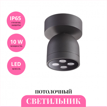 Уличный потолочный светильник NOVOTECH GALEATI 358118